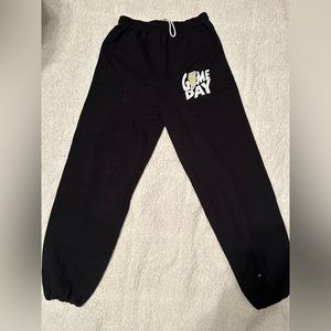 Black Game Day Sweatpants